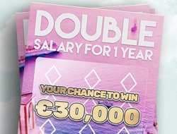 Double Salary - 1 Year Double Salary - 1 Year