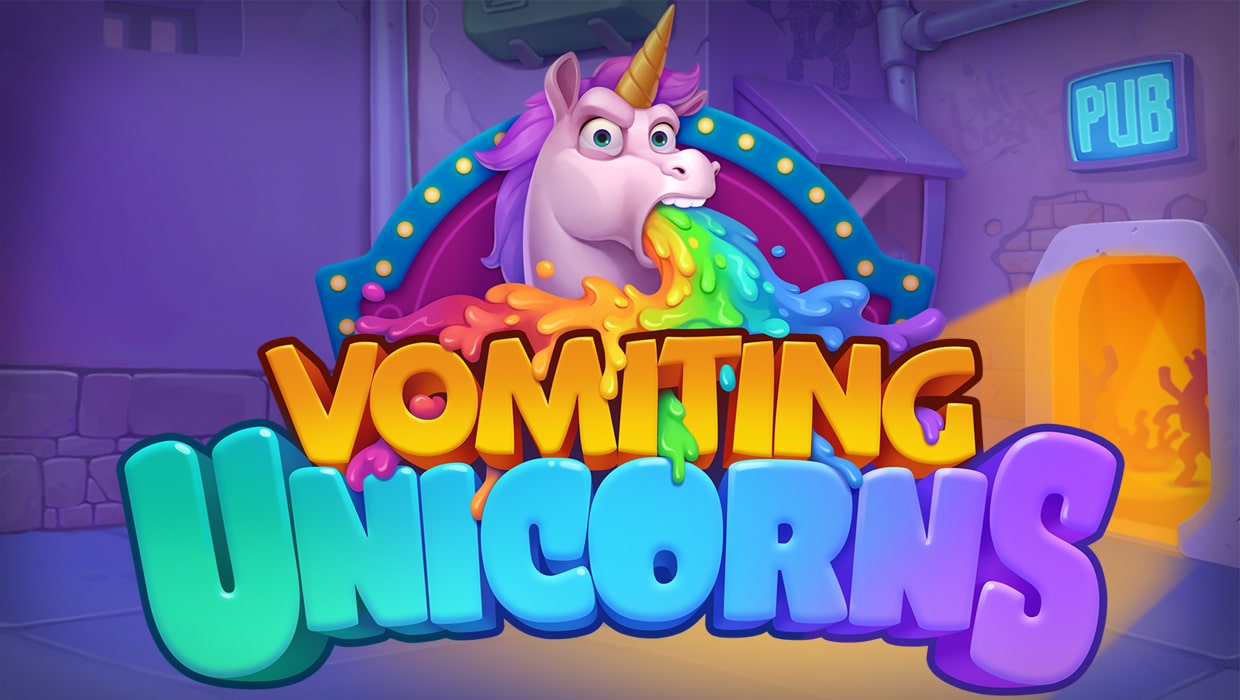 Play Vomiting Unicorns Slots