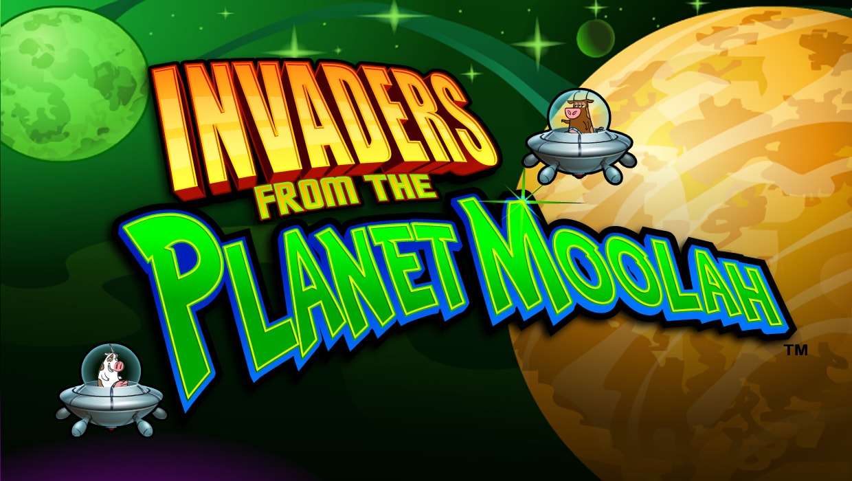 Play Invaders from the Planet Moolah Slots